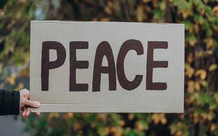 words that rhyme with peace