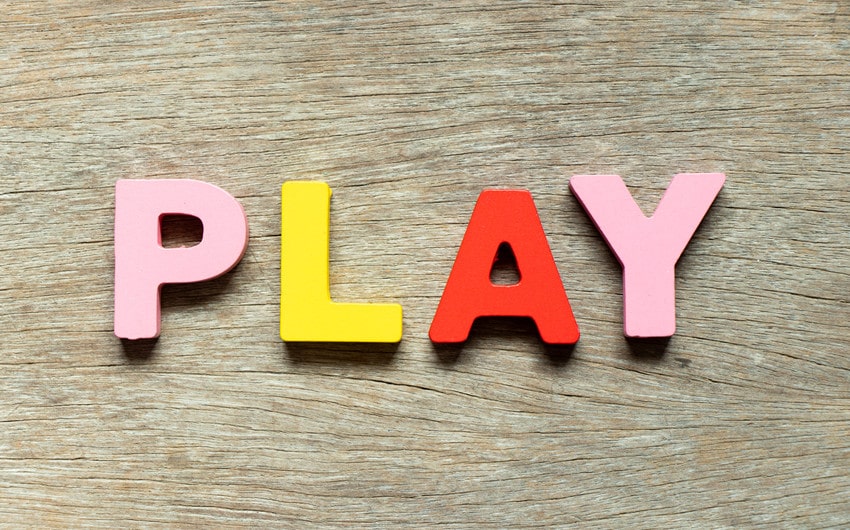 words that rhyme with play