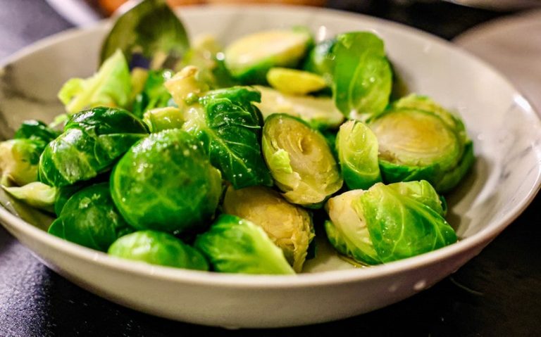 How to Make Sweet and Sour Brussels Sprouts in Minutes